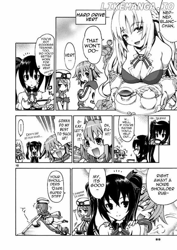 Choujigen Game Neptune - Megami Tsuushin chapter 1 - page 9