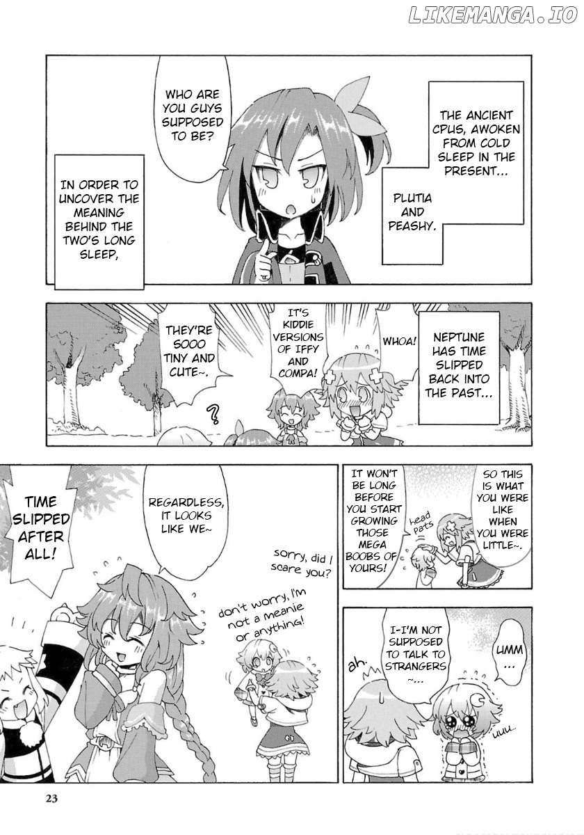 Choujigen Game Neptune - Megami Tsuushin chapter 29 - page 1