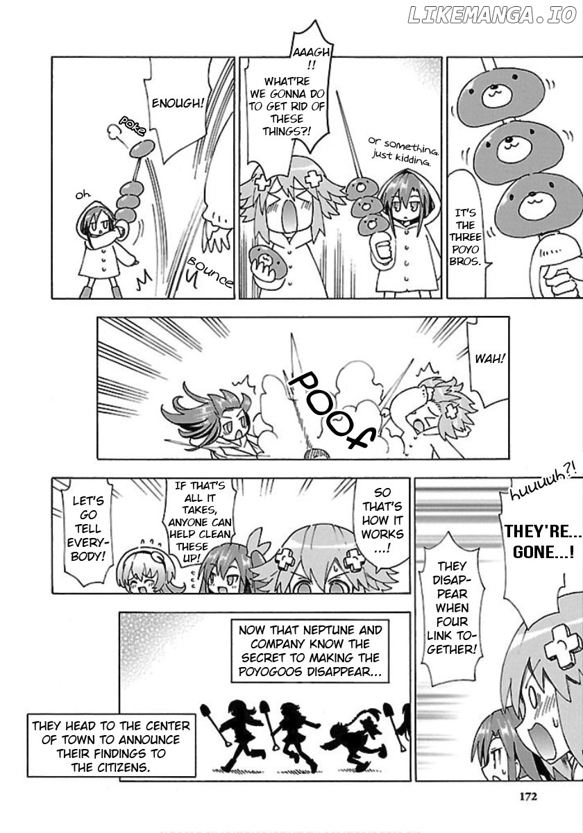 Choujigen Game Neptune - Megami Tsuushin chapter 27.5 - page 6