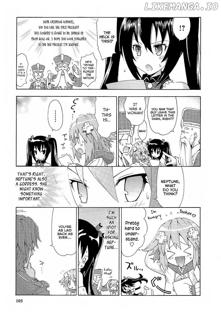 Choujigen Game Neptune - Megami Tsuushin chapter 6 - page 9