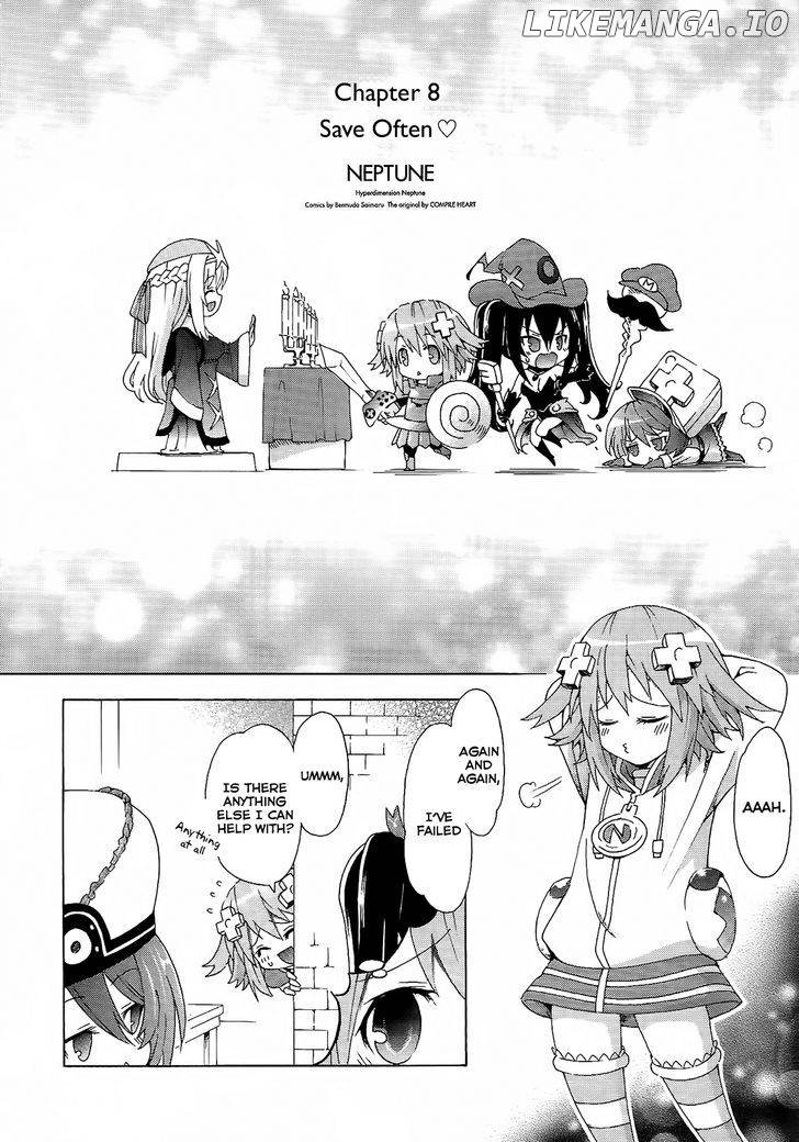 Choujigen Game Neptune - Megami Tsuushin chapter 8 - page 2