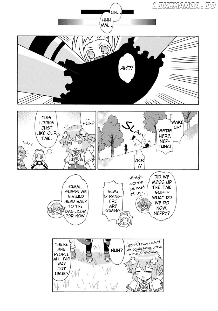 Choujigen Game Neptune - Megami Tsuushin chapter 28 - page 21