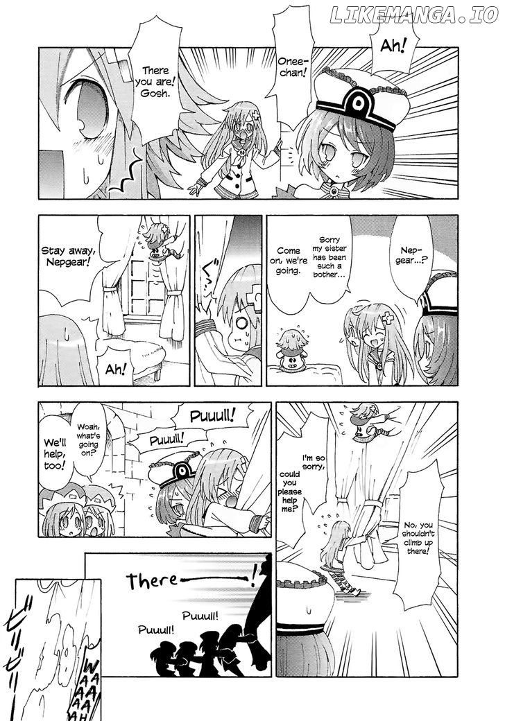 Choujigen Game Neptune - Megami Tsuushin chapter 11 - page 13