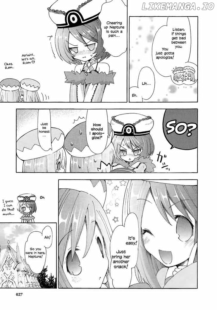 Choujigen Game Neptune - Megami Tsuushin chapter 11 - page 5