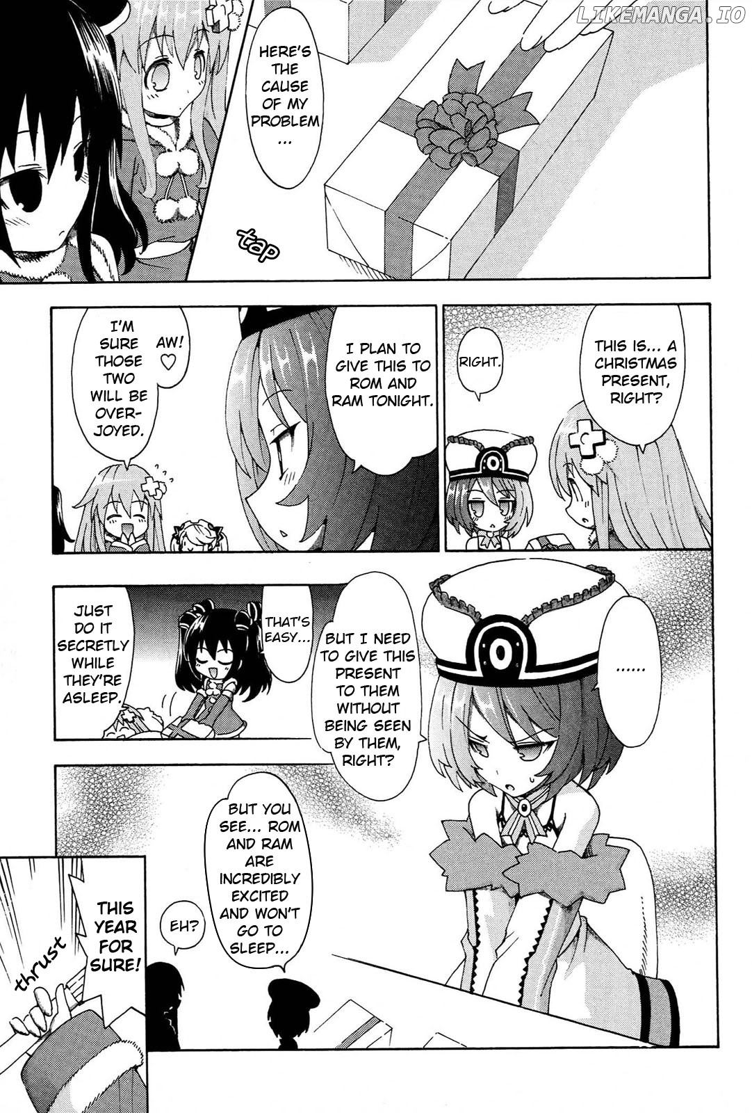 Choujigen Game Neptune - Megami Tsuushin chapter 14 - page 3