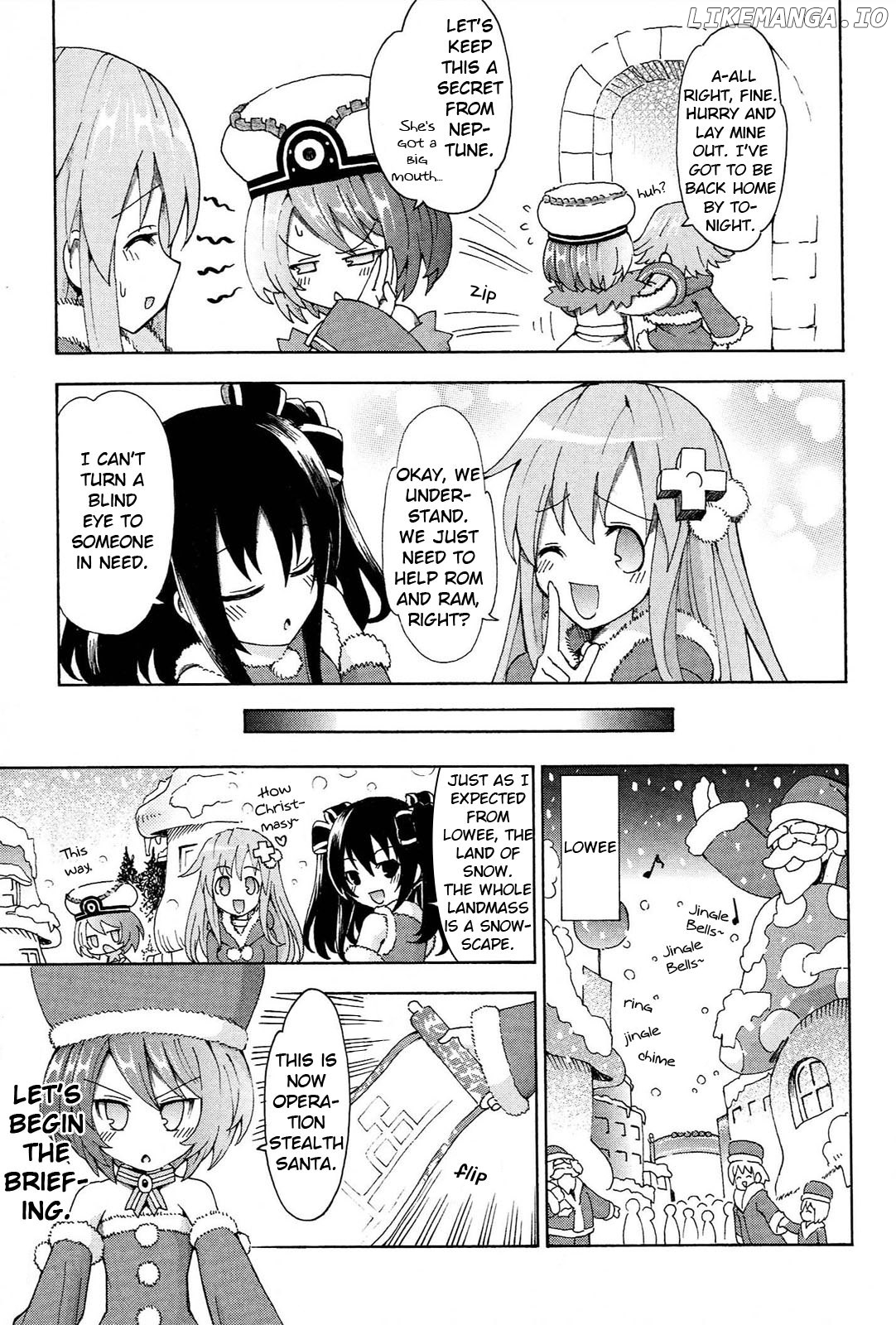 Choujigen Game Neptune - Megami Tsuushin chapter 14 - page 5