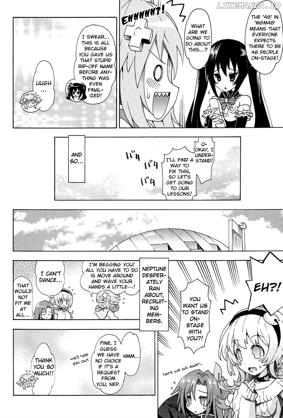 Choujigen Game Neptune - Megami Tsuushin chapter 15 - page 6