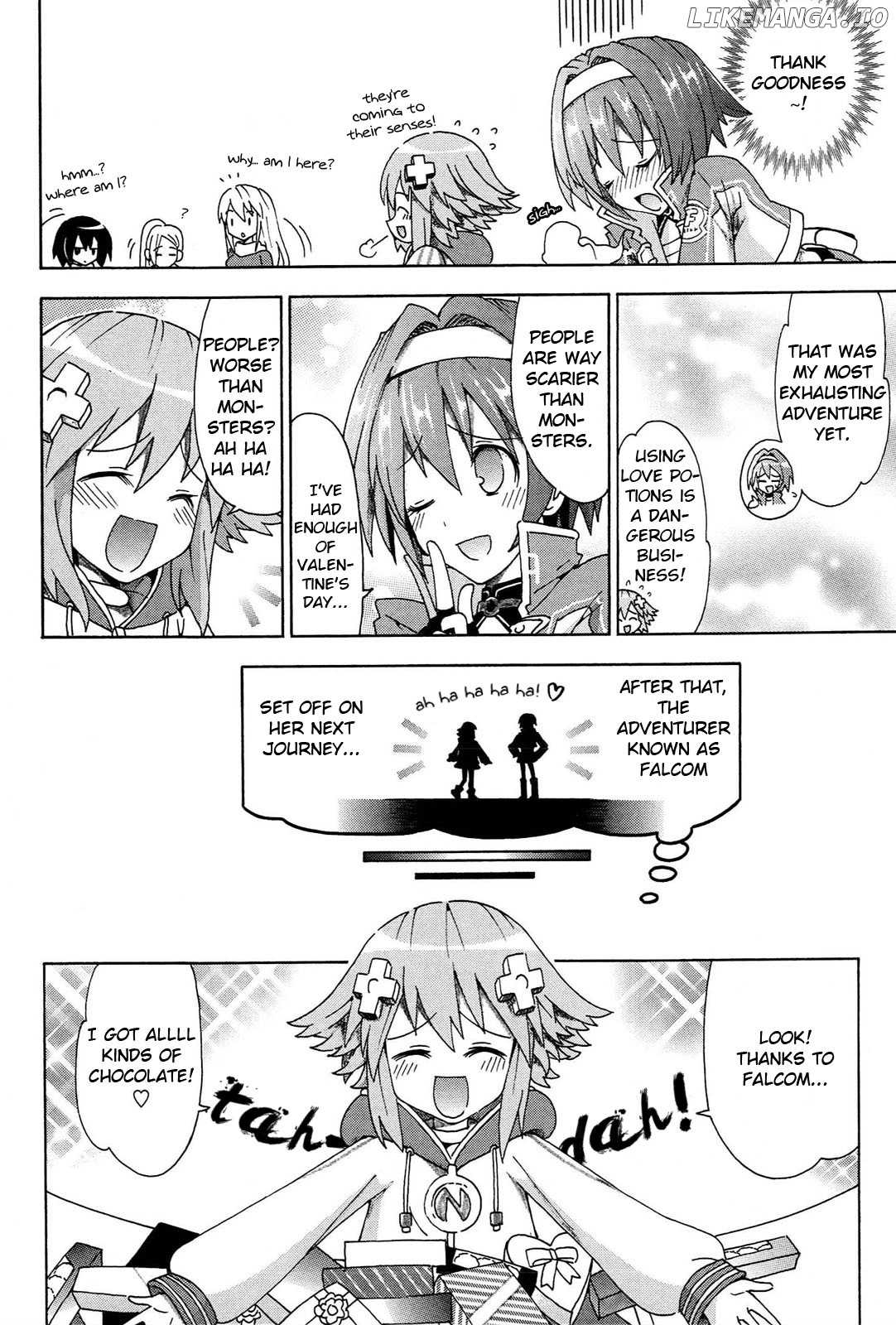 Choujigen Game Neptune - Megami Tsuushin chapter 16 - page 14