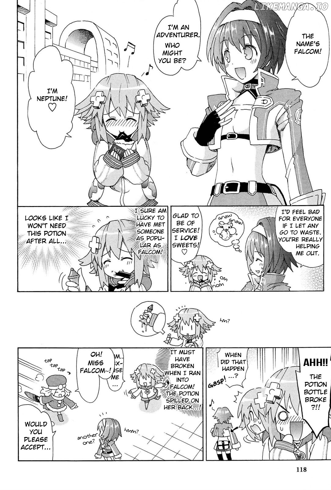 Choujigen Game Neptune - Megami Tsuushin chapter 16 - page 6