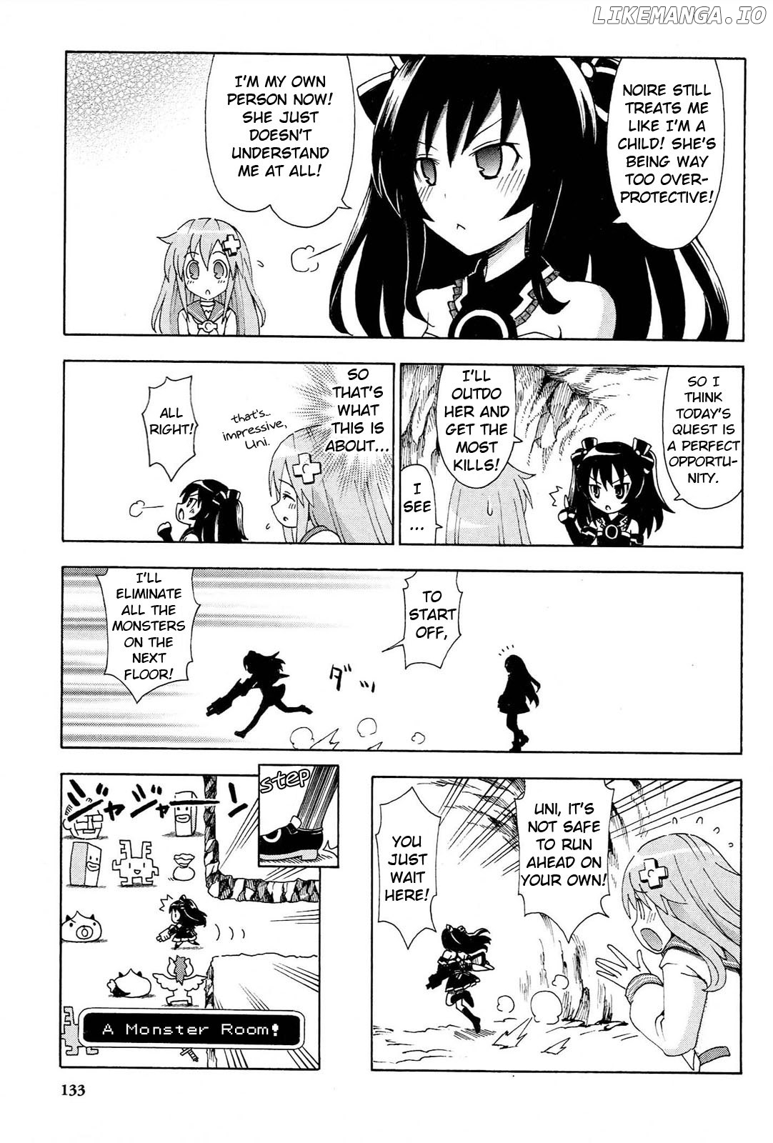 Choujigen Game Neptune - Megami Tsuushin chapter 17 - page 3