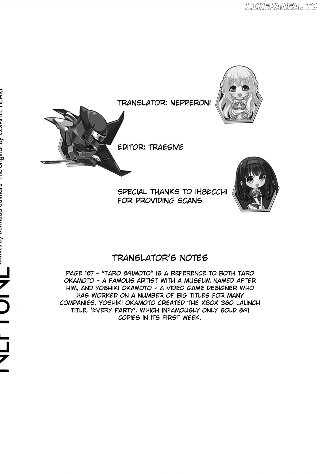 Choujigen Game Neptune - Megami Tsuushin chapter 18.5 - page 21