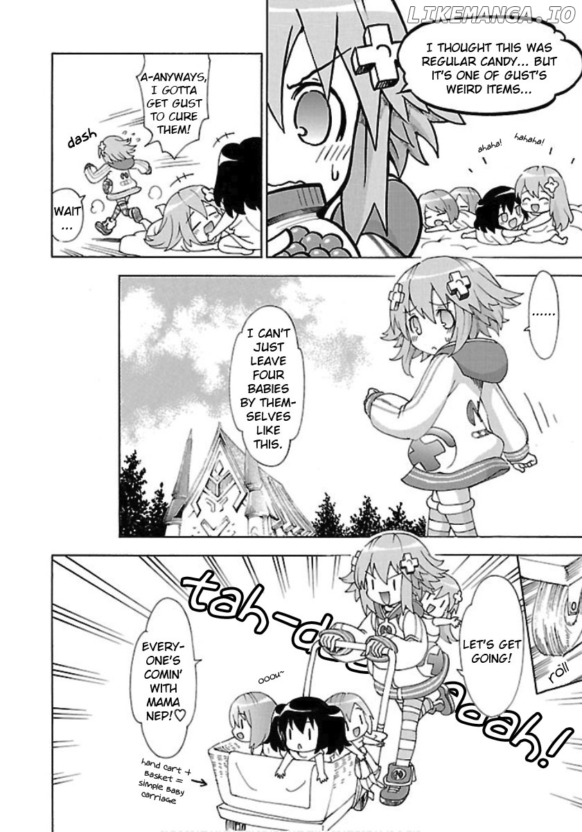 Choujigen Game Neptune - Megami Tsuushin chapter 19 - page 12