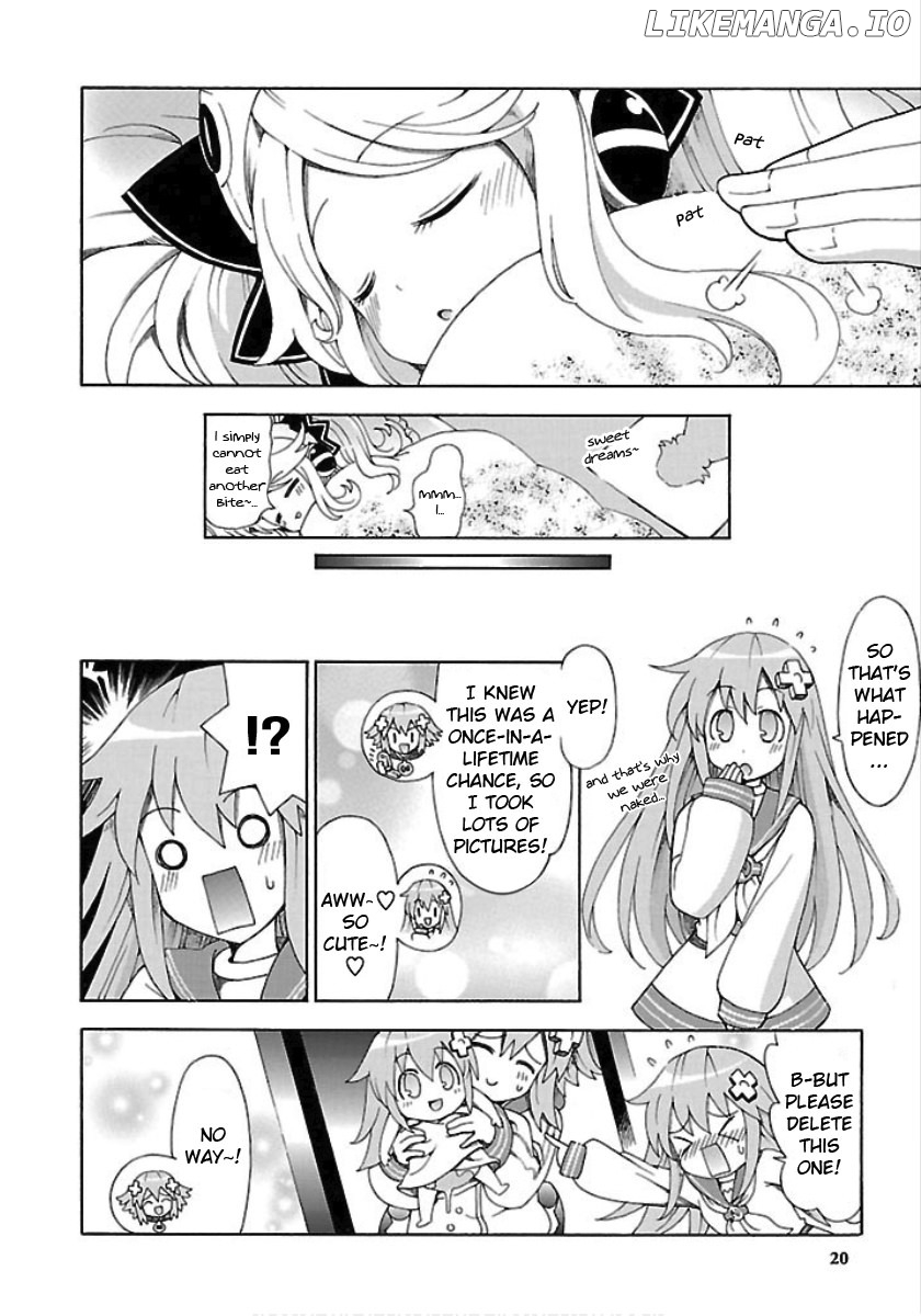 Choujigen Game Neptune - Megami Tsuushin chapter 19 - page 22