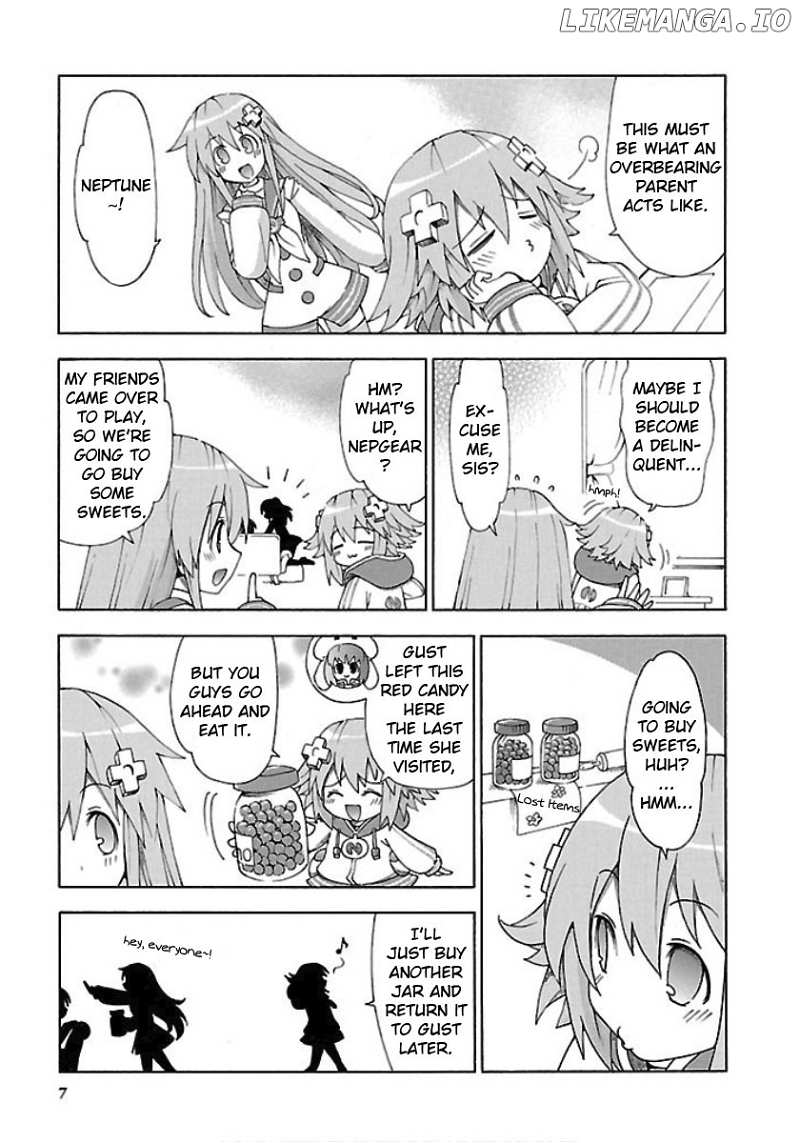 Choujigen Game Neptune - Megami Tsuushin chapter 19 - page 9