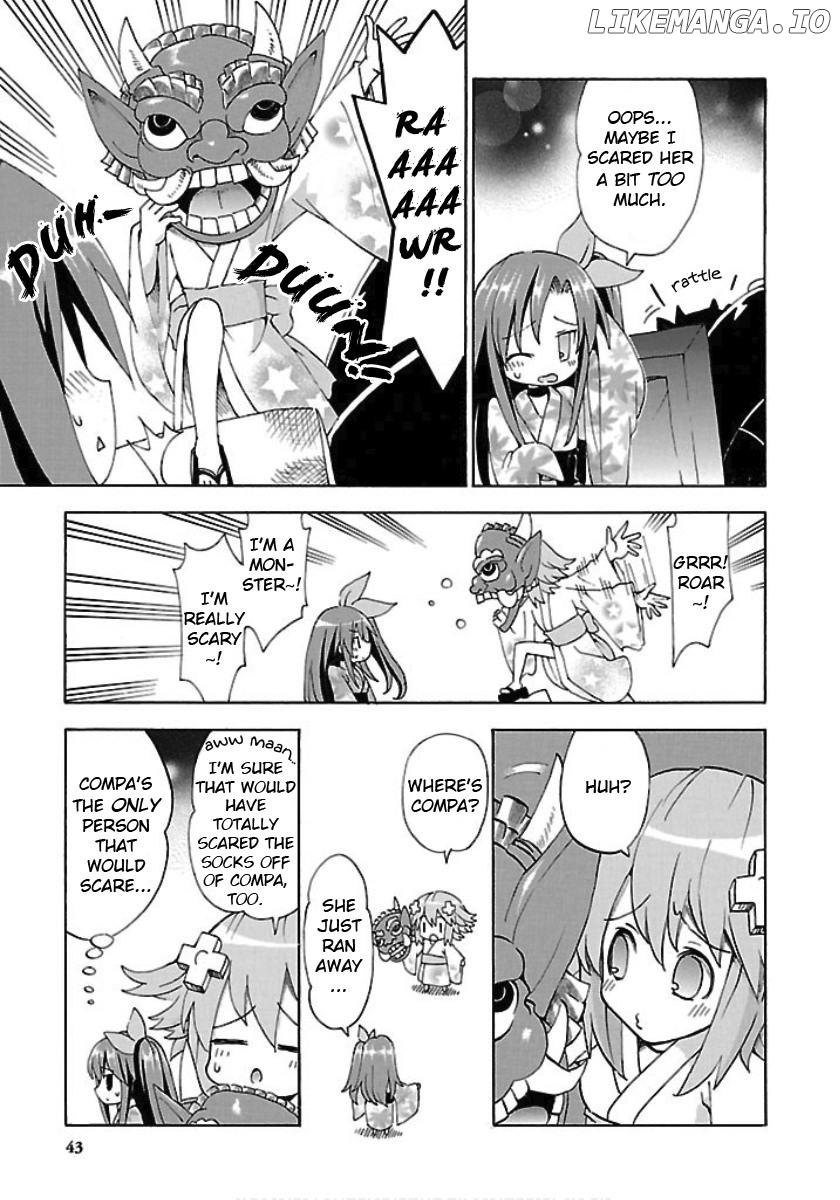 Choujigen Game Neptune - Megami Tsuushin chapter 21 - page 3