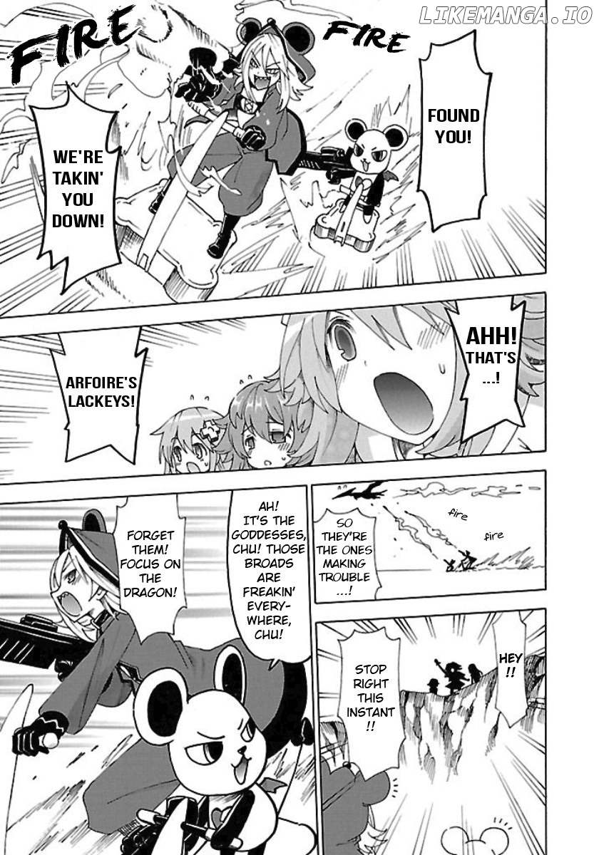 Choujigen Game Neptune - Megami Tsuushin chapter 24 - page 11