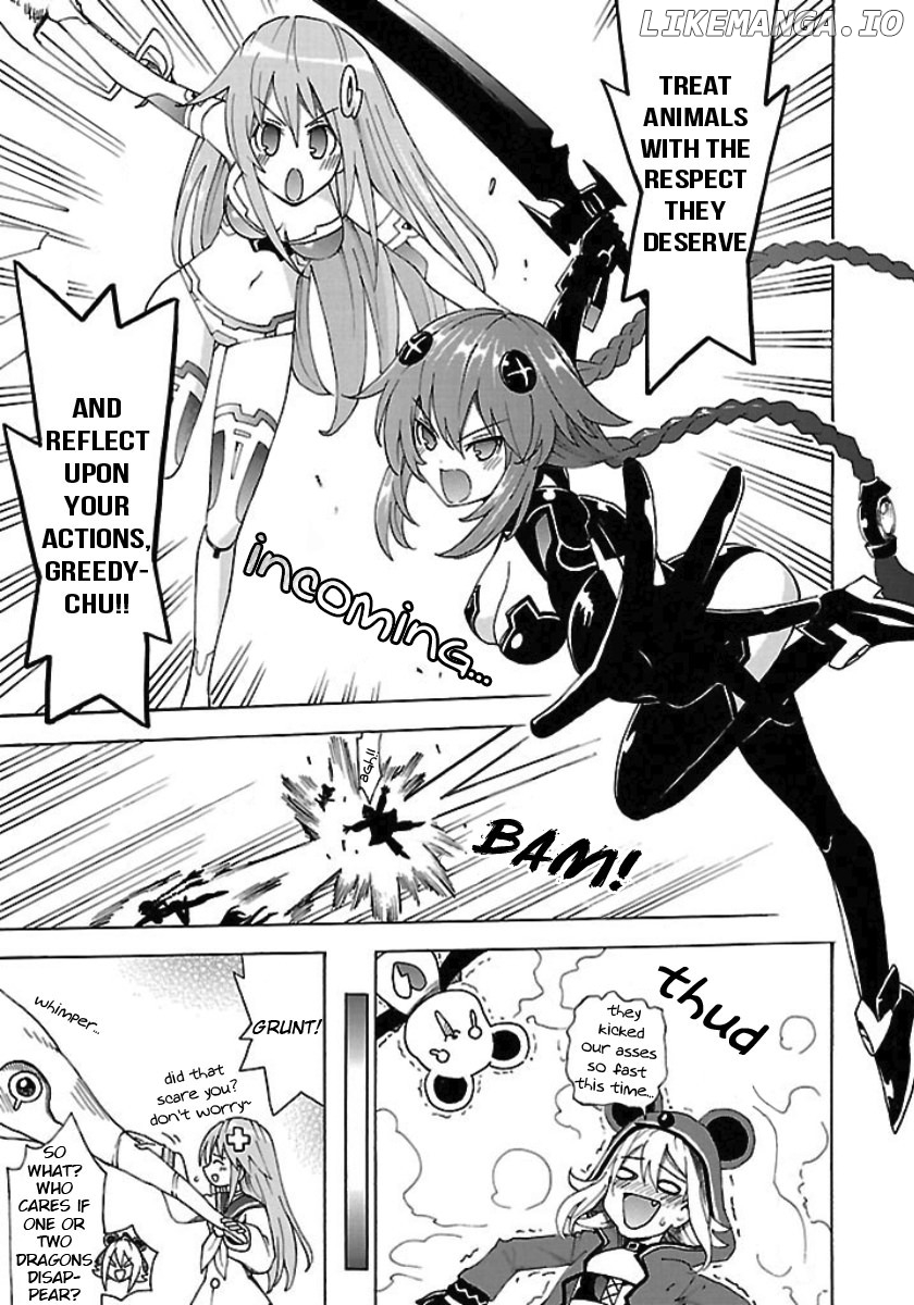 Choujigen Game Neptune - Megami Tsuushin chapter 24 - page 13