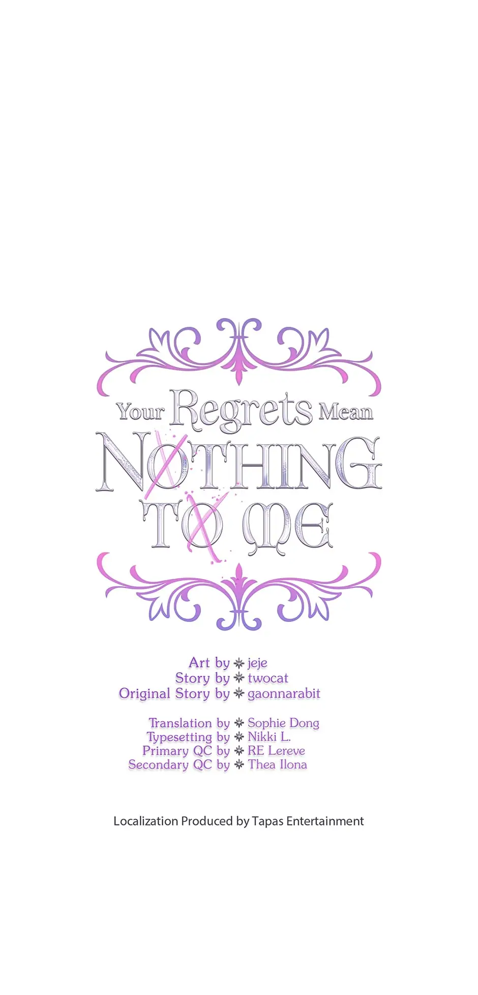 Your Regrets Mean Nothing to Me Chapter 75 - page 8