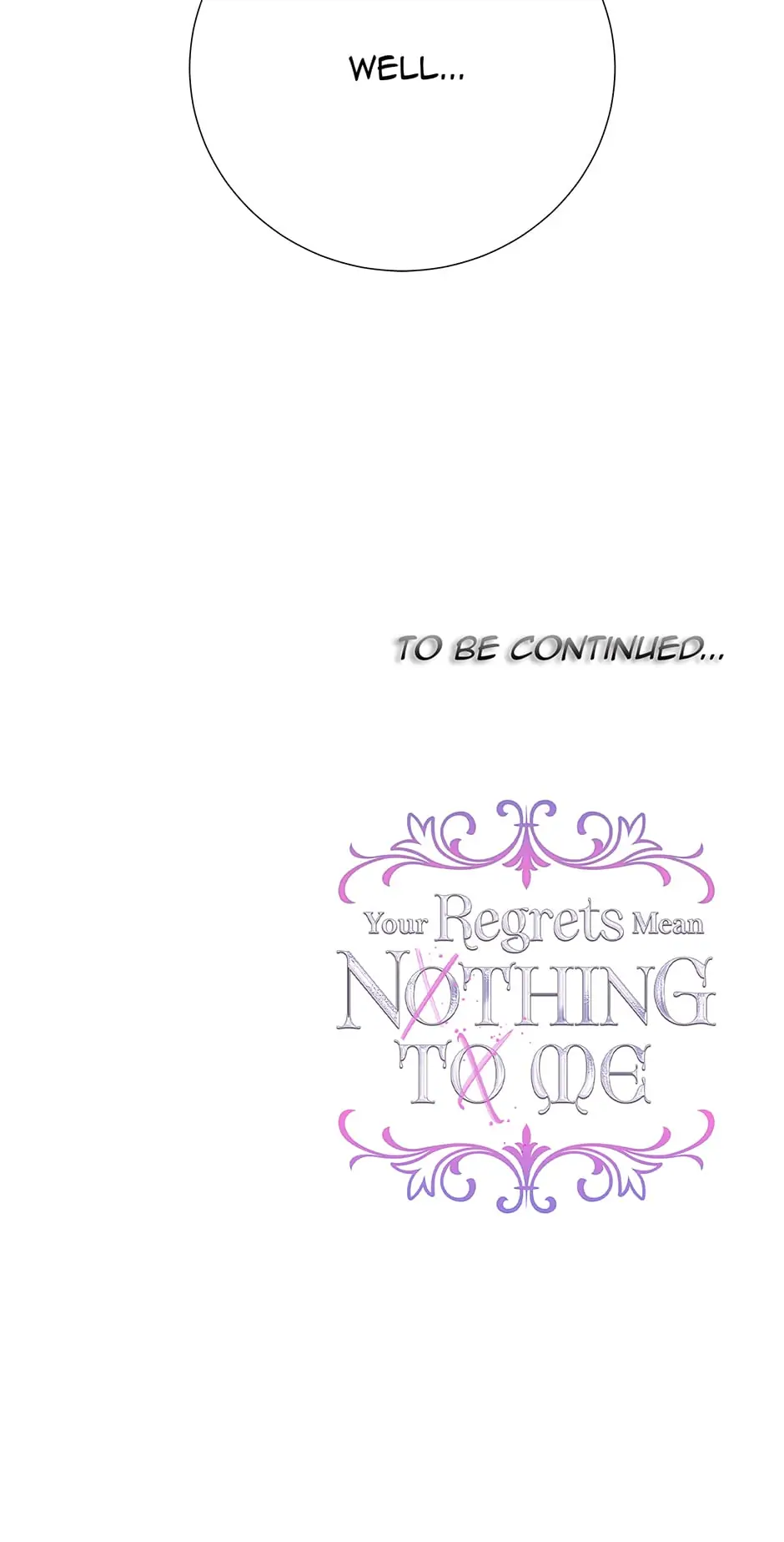Your Regrets Mean Nothing to Me Chapter 86 - page 68