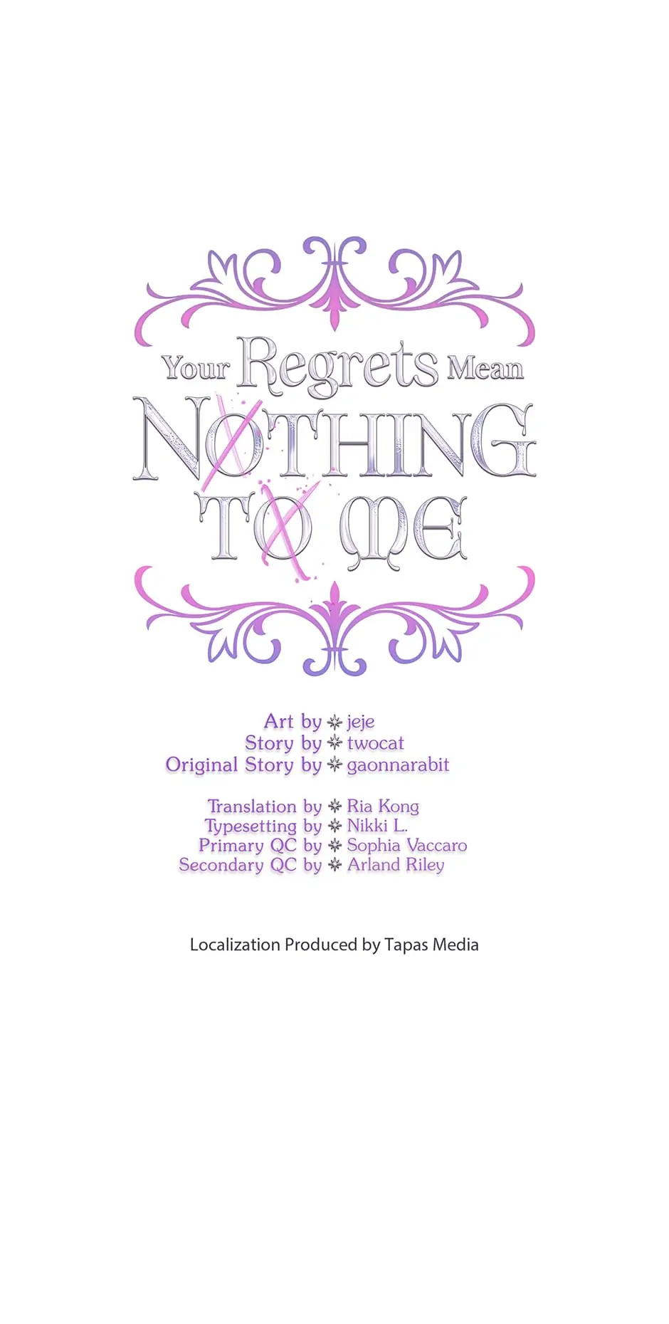 Your Regrets Mean Nothing to Me Chapter 9 - page 7