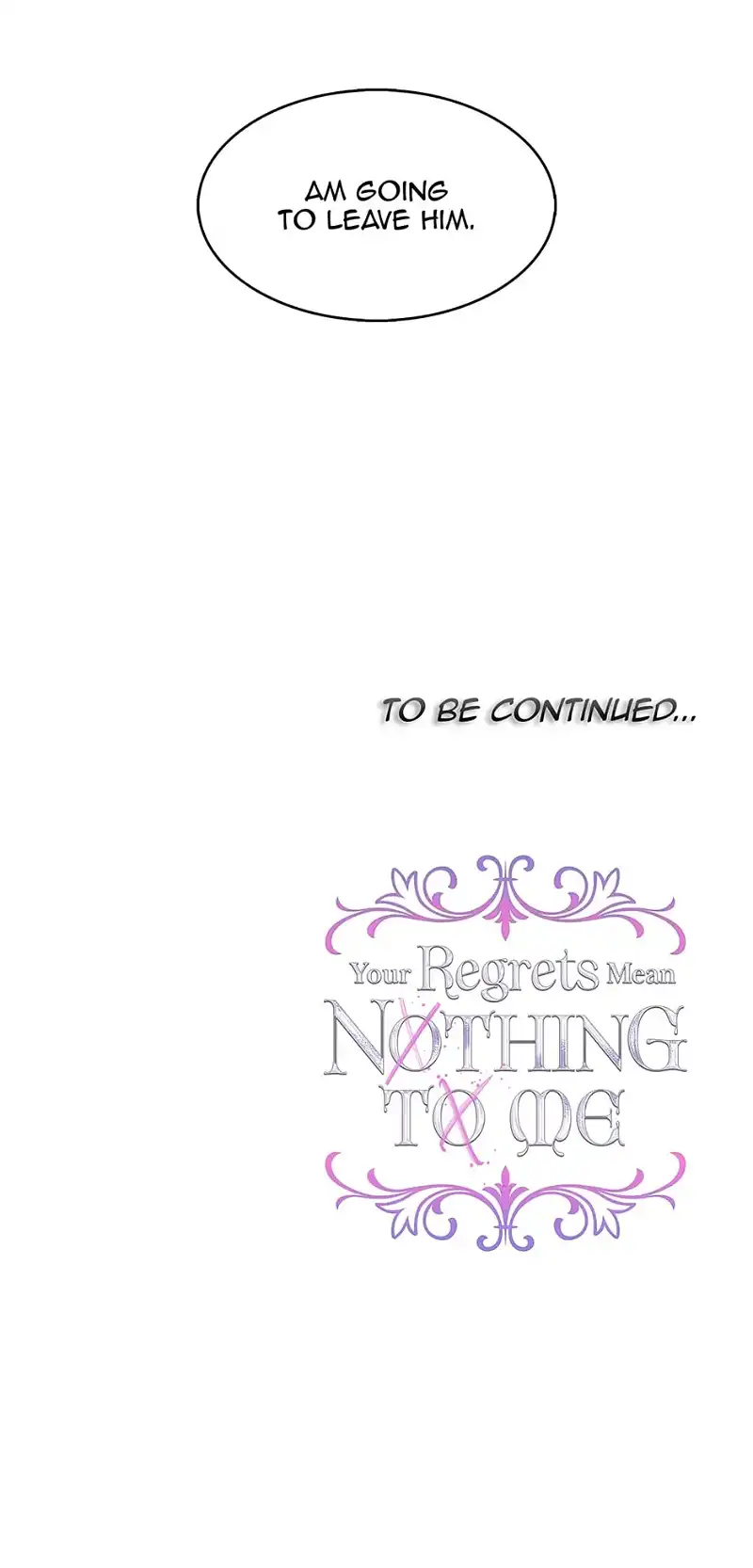 Your Regrets Mean Nothing to Me Chapter 10 - page 71