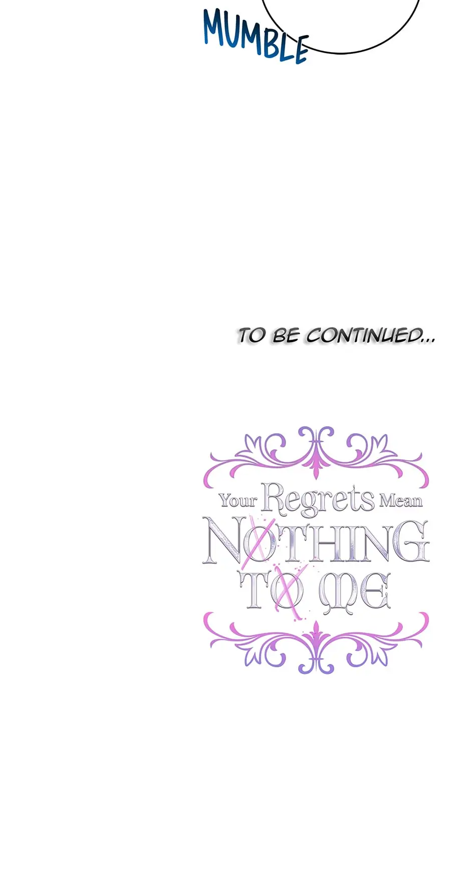 Your Regrets Mean Nothing to Me Chapter 27 - page 86