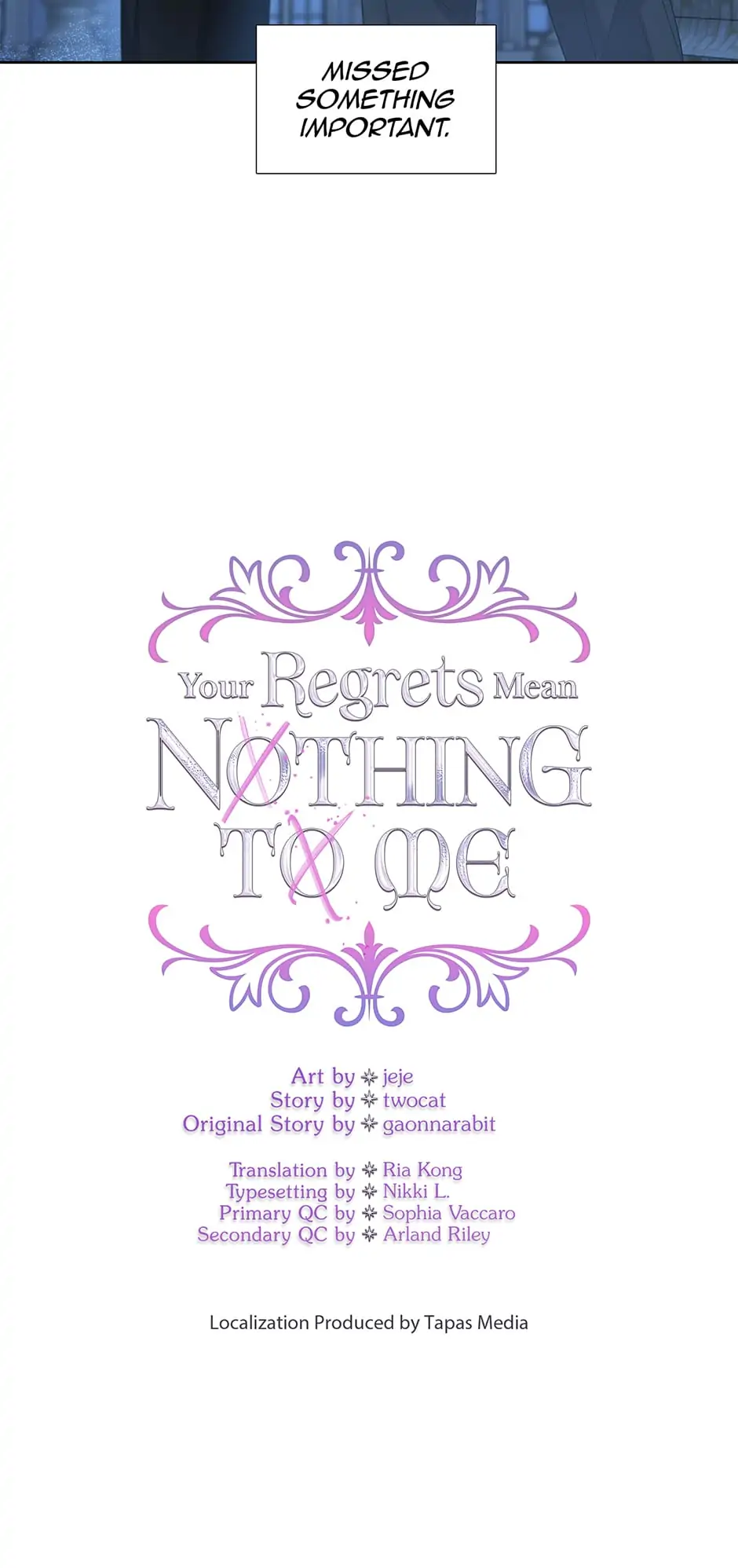 Your Regrets Mean Nothing to Me Chapter 21 - page 7