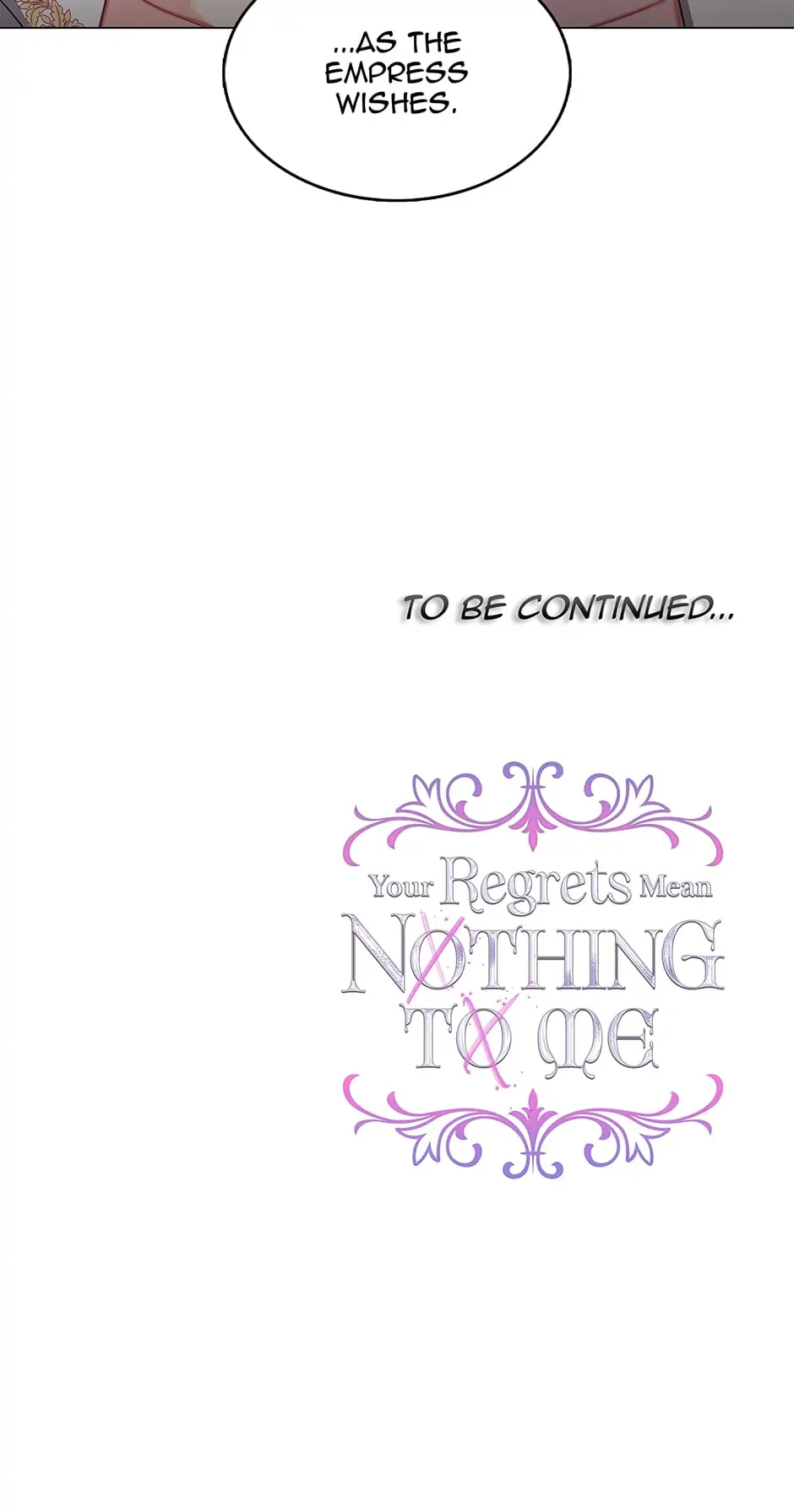 Your Regrets Mean Nothing to Me Chapter 17 - page 74