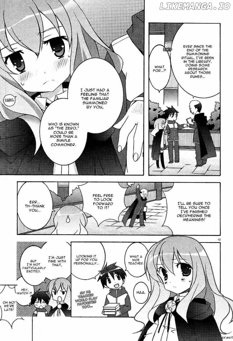 Zero No Tsukaima chapter 2 - page 13