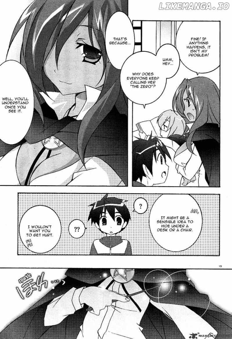 Zero No Tsukaima chapter 2 - page 19