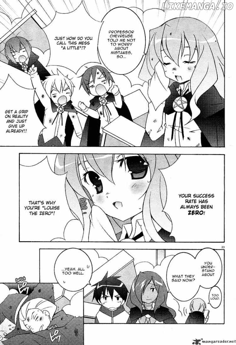 Zero No Tsukaima chapter 2 - page 23