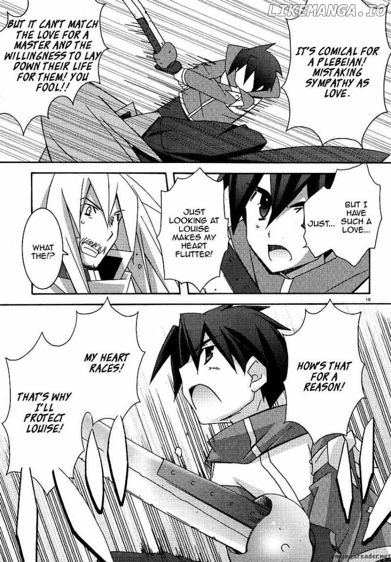 Zero No Tsukaima chapter 23 - page 19