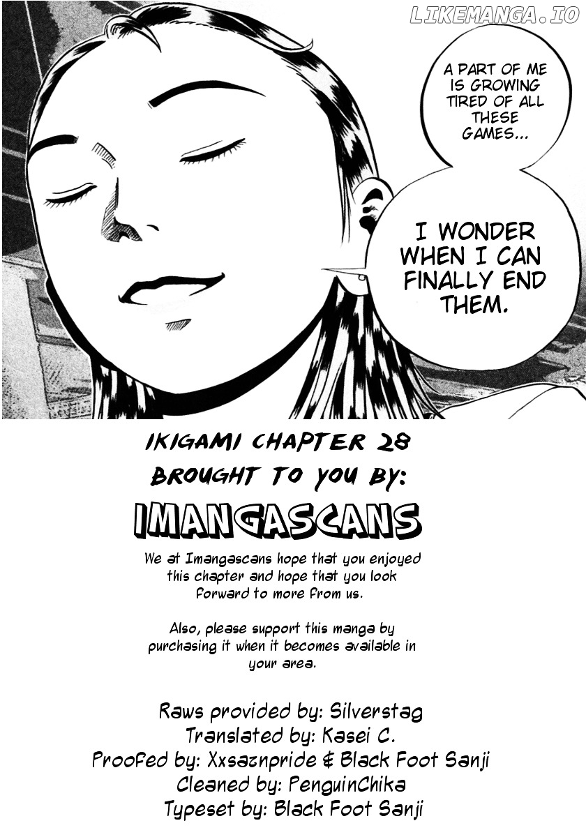 Ikigami chapter 28 - page 39