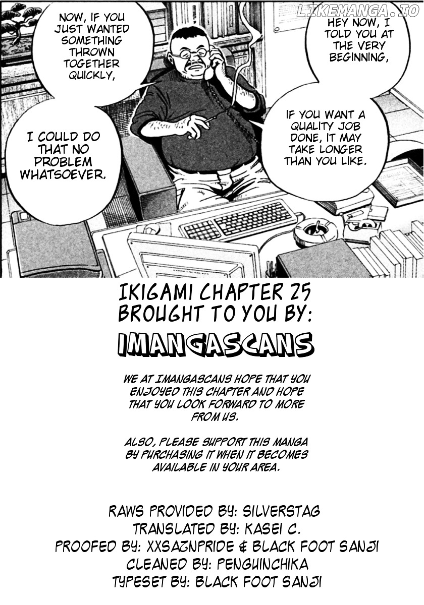 Ikigami chapter 25 - page 41