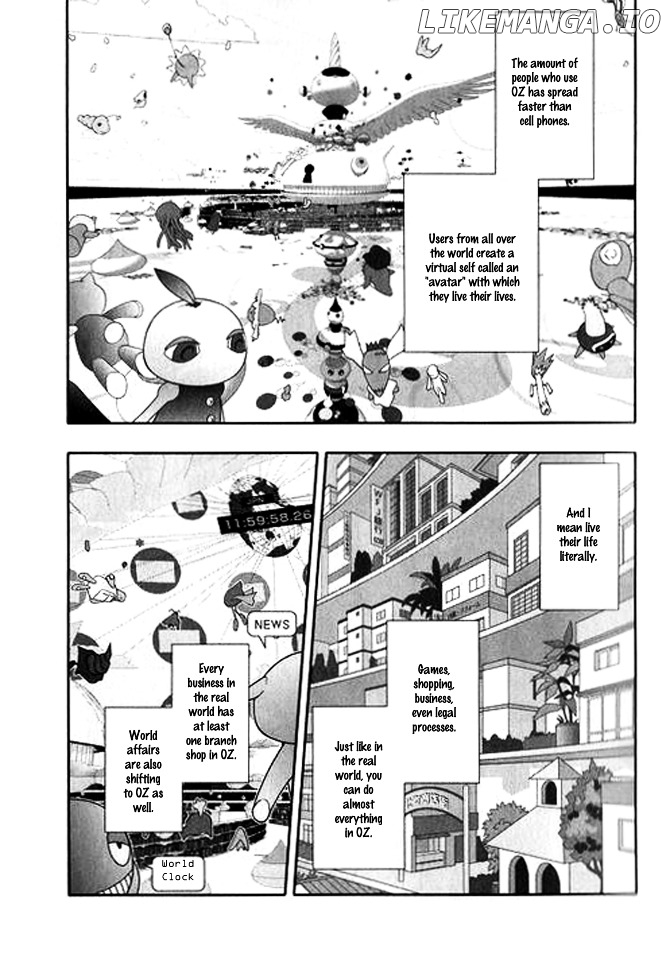 Summer Wars chapter 1 - page 14