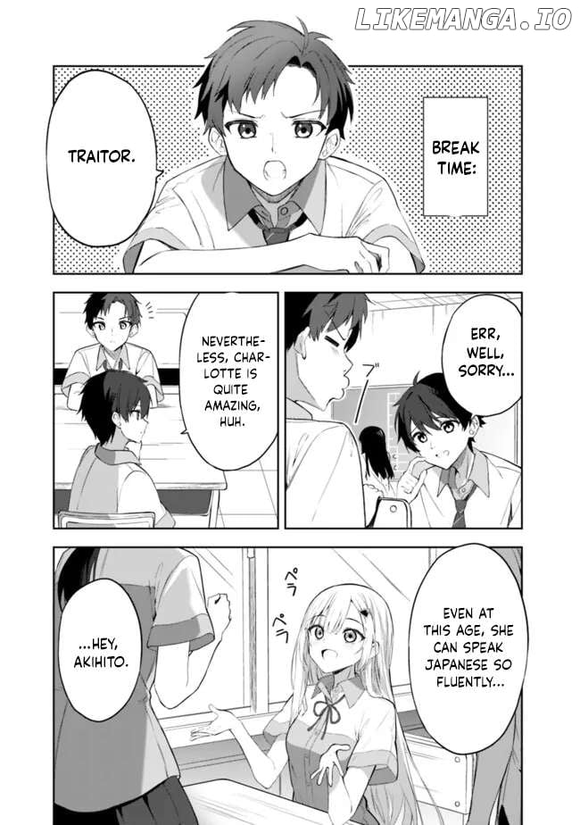 Maigo ni Natteita Youjo wo Tasuketara, Otonari ni Sumu Bishoujo Ryuugakusei ga Ie ni Asobi ni Kuru You ni Natta Ken Nitsuite Chapter 1 - page 12