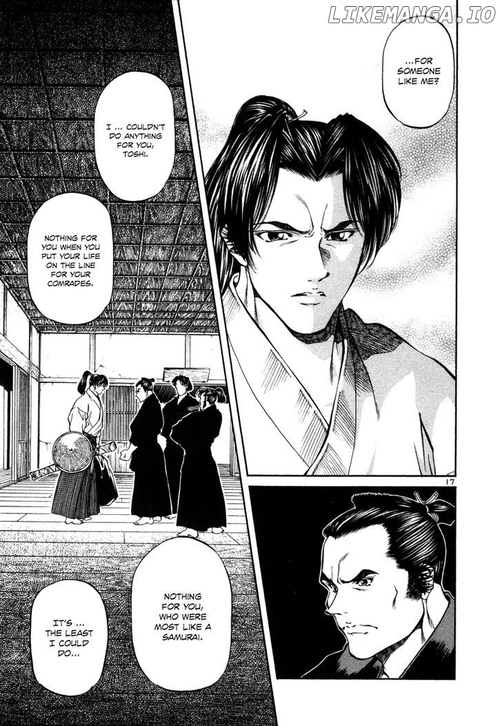 Getsu Seiki - Sayonara Shinsengumi chapter 19 - page 17