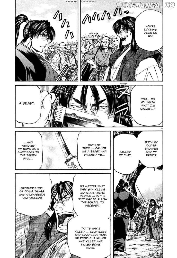 Getsu Seiki - Sayonara Shinsengumi chapter 18 - page 9