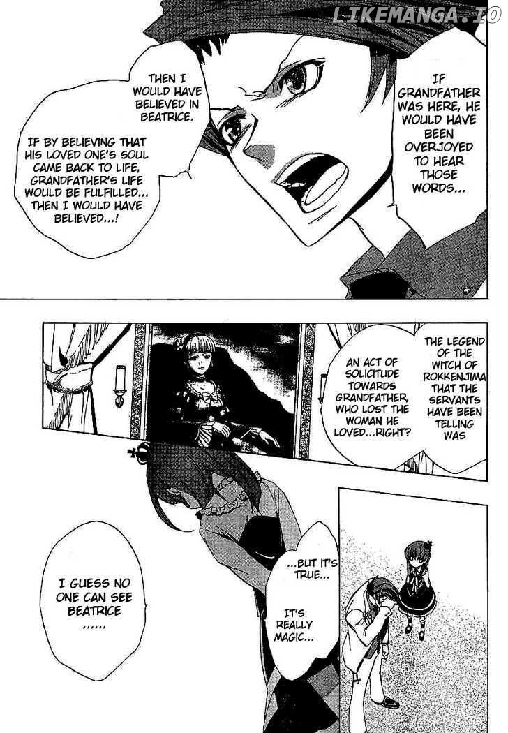 Umineko no Naku Koro ni Episode 1: Legend of the Golden Witch chapter 17 - page 24