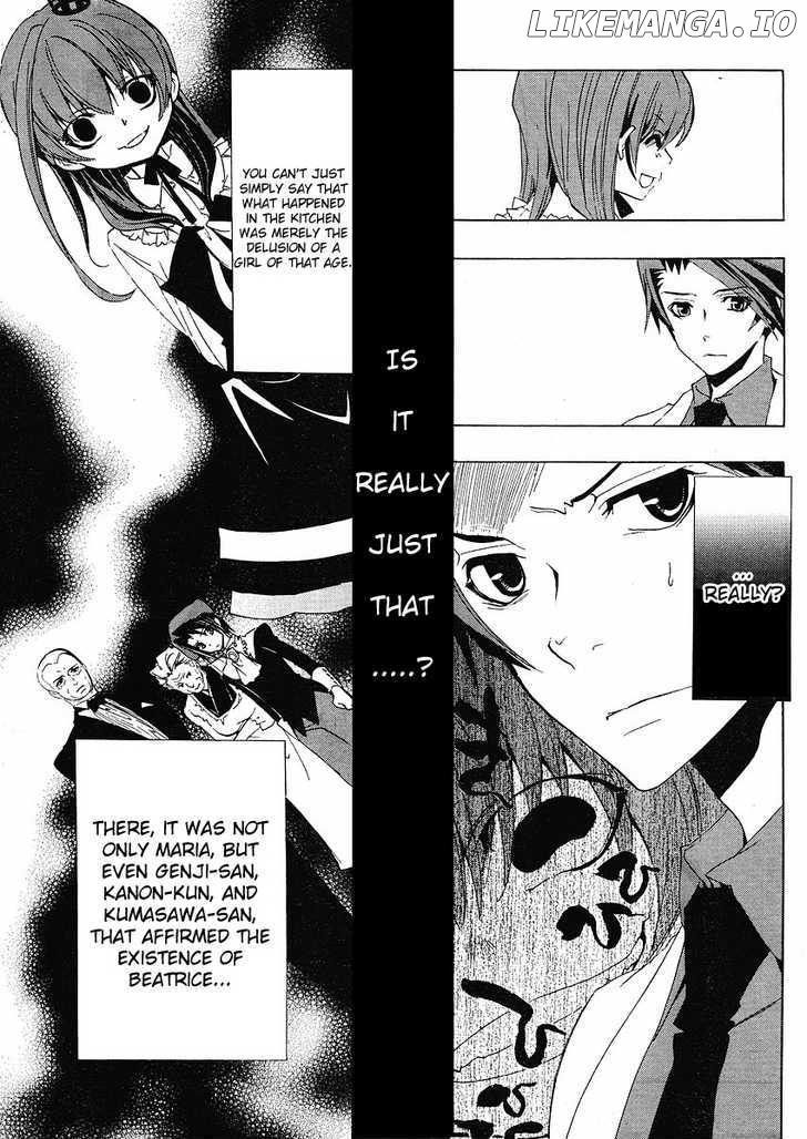 Umineko no Naku Koro ni Episode 1: Legend of the Golden Witch chapter 11 - page 25