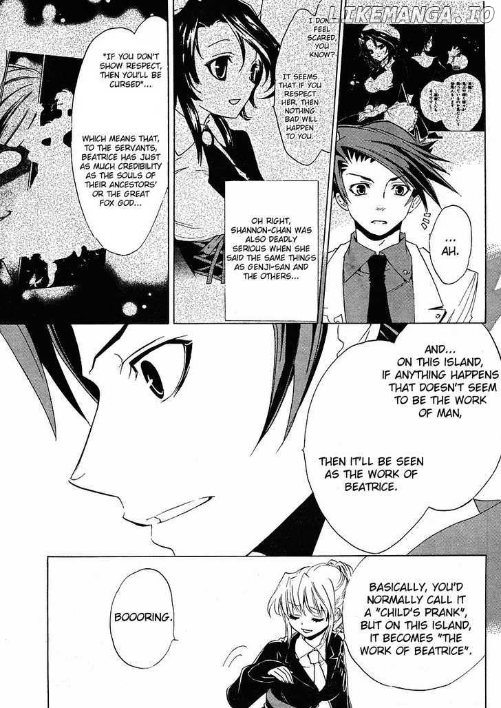 Umineko no Naku Koro ni Episode 1: Legend of the Golden Witch chapter 11 - page 27