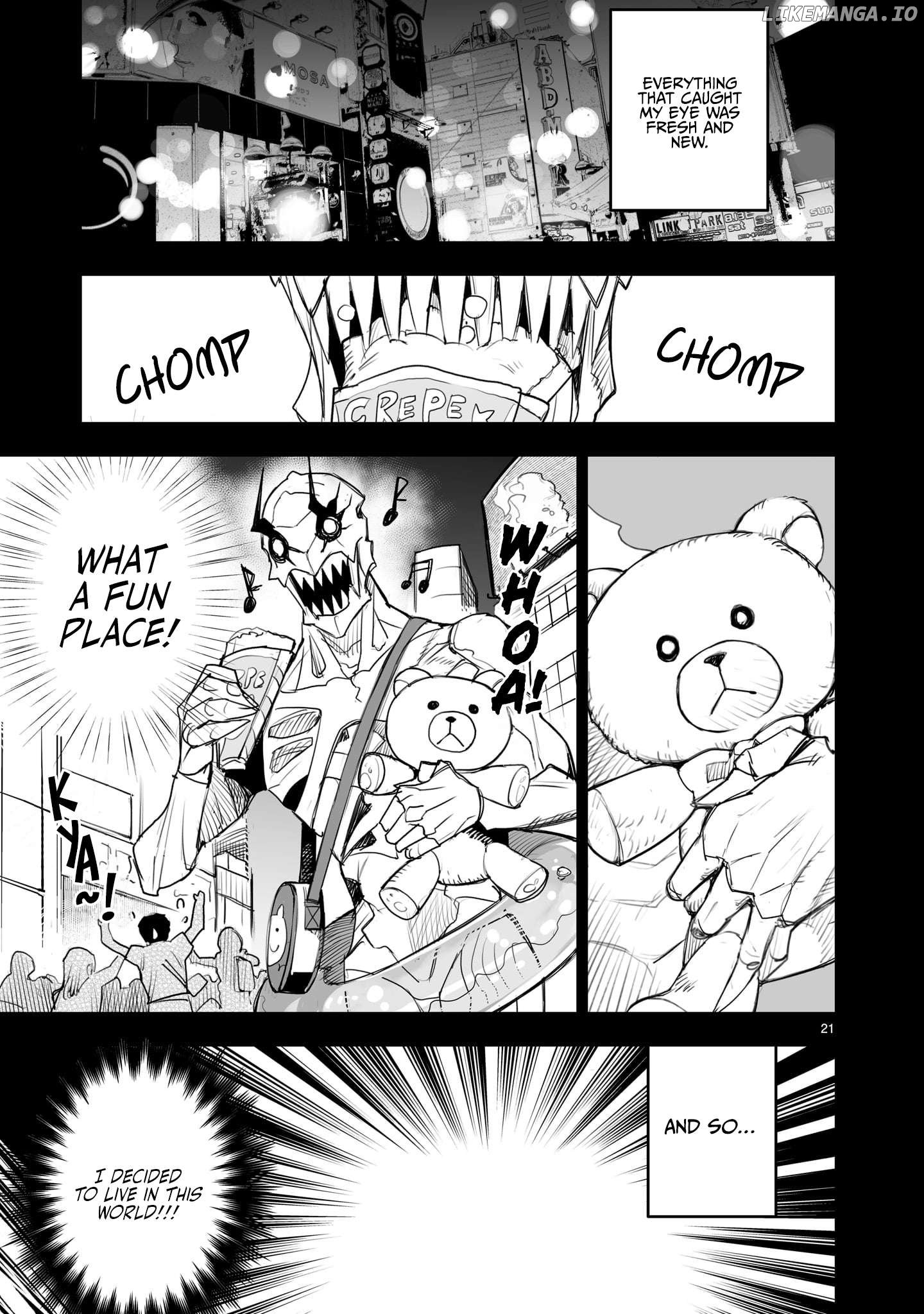 Tokyo Kaijin Rhapsody Chapter 1 - page 21