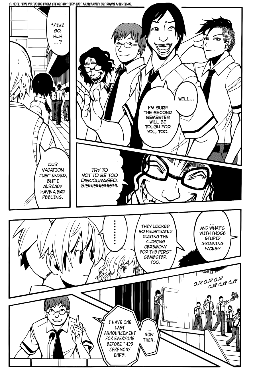 Assassination Classroom Extra chapter 77 - page 3