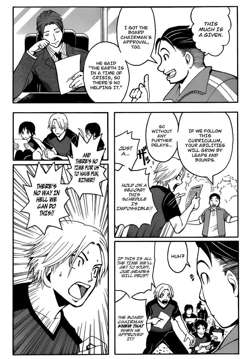 Assassination Classroom Extra chapter 39 - page 12