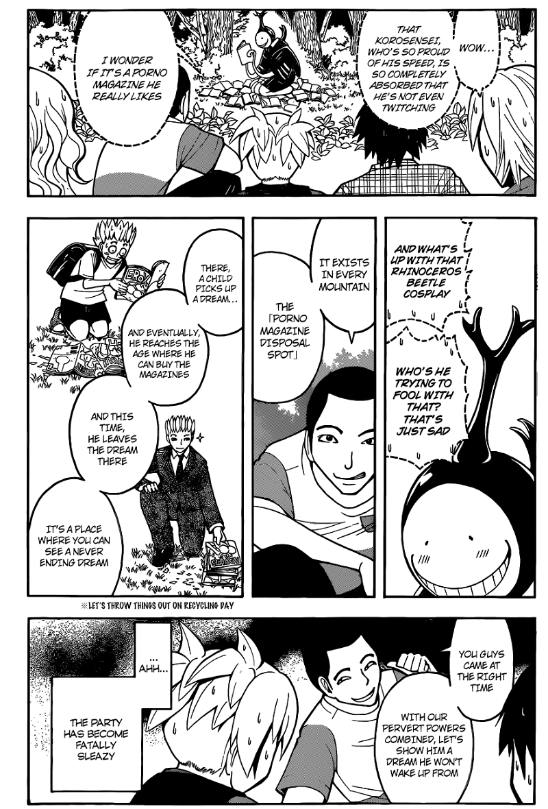 Assassination Classroom Extra chapter 56 - page 11