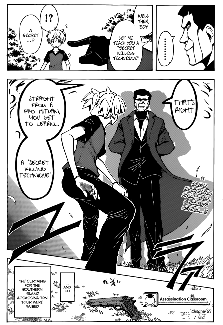 Assassination Classroom Extra chapter 57 - page 20