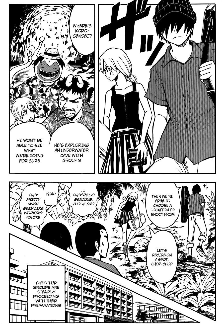 Assassination Classroom Extra chapter 58 - page 9