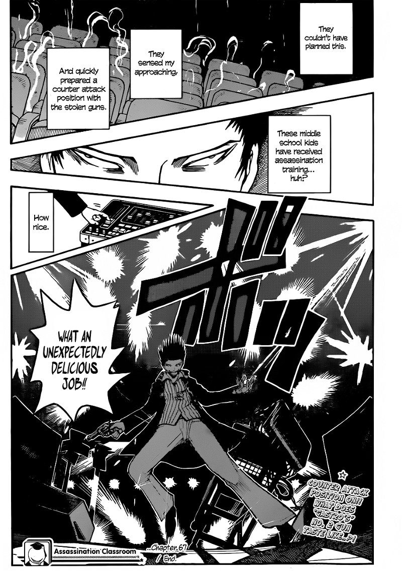 Assassination Classroom Extra chapter 67 - page 20