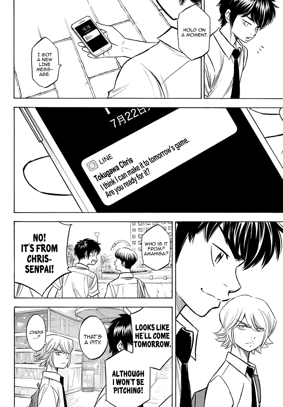 Daiya no A - Act II Chapter 203 - page 4