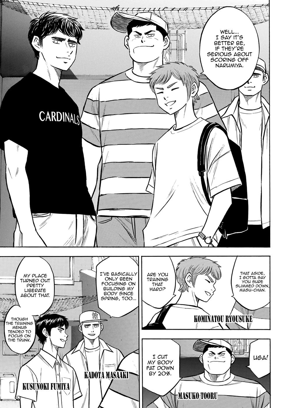 Daiya no A - Act II Chapter 204 - page 3